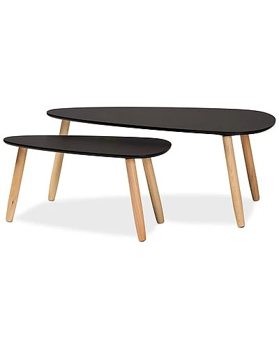 Baxton Studio Farid 2pc Coffee Table Set Home 1 Baxton Studio Farid 2pc Coffee Table Set Home