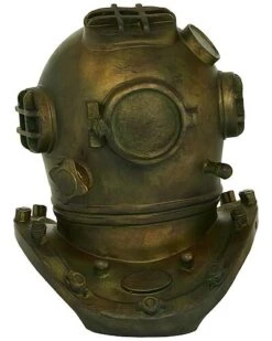 Diver Bronze Polystone Helmet Home -Home Furnishing Store 3050826357 RLLD 3
