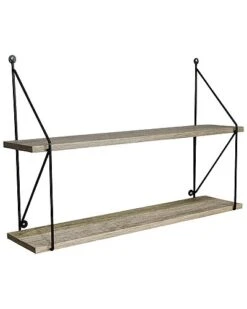 2 Tier Floating Shelves Home