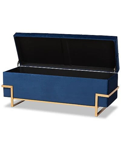Baxton Studio Parker Storage Ottoman Home 2 Baxton Studio Parker Storage Ottoman Home - Image 2