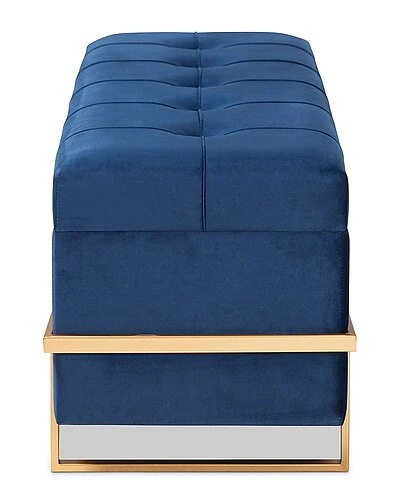 Baxton Studio Parker Storage Ottoman Home 3 Baxton Studio Parker Storage Ottoman Home - Image 3