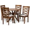 Baxton Studio Mila 5pc Dining Set Home