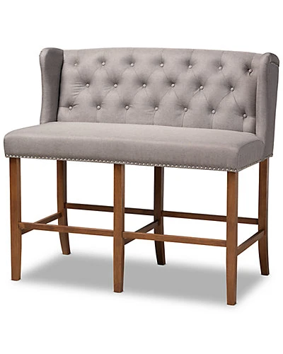 Baxton Studio Alira Bar Stool Bench Home 1 Baxton Studio Alira Bar Stool Bench Home