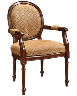 Coast To Coast Padded Round Back Chair Home