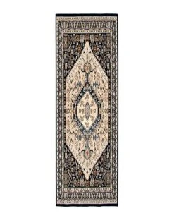 Qashqai Traditional Medallion Rug Home