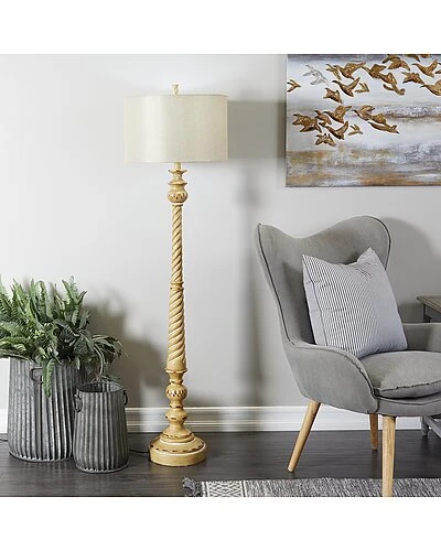 Lystone Turned Style Floor Lamp Home 2 Lystone Turned Style Floor Lamp Home - Image 2