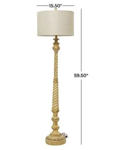 Lystone Turned Style Floor Lamp Home 5 Lystone Turned Style Floor Lamp Home -Home Furnishing Store 3050857545 RLLD 3