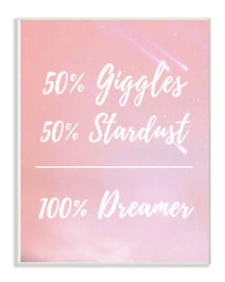 The Kids Room By Stupell Pink Atmosphere Giggles Home