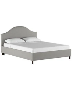 Furniture Curved Platform Bed Home