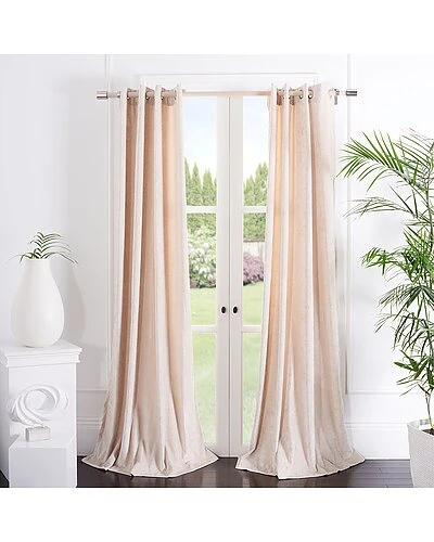 Safavieh Voleria X Window Curtain Panel Home 1 Safavieh Voleria X Window Curtain Panel Home