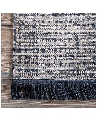 NuLOOM Vada Simple Striated Fringed Indoor/Outdoor Rug Home 4 NuLOOM Vada Simple Striated Fringed Indoor/Outdoor Rug Home - Image 4