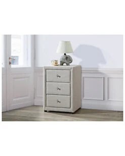 Tessa 3-Drawer Nightstand Home