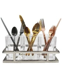 Aspen Platinum Flatware Caddy Home