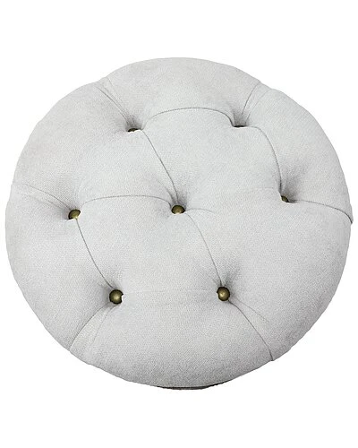 Rustic Round Light Wood Storage Stool Home 4 Rustic Round Light Wood Storage Stool Home - Image 4