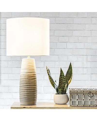 NuLOOM Monterey Ceramic Table Lamp Home 2 NuLOOM Monterey Ceramic Table Lamp Home - Image 2