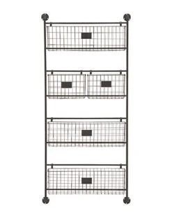 Metal Wall Basket Home