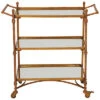 Metal Mirror Cart Home