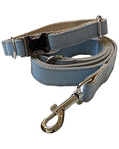 Serge Denim Collar & Leash Home 1 Serge Denim Collar & Leash Home