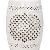 Safavieh Quatrefoil Garden Stool Home