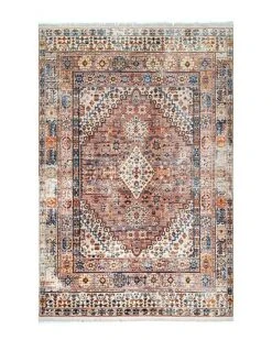 NuLOOM Farley Medallion Fringe Rug Home