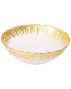 6.75in Individual Bowls With Flashy Gold Design Home