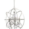 6-Light Solaris Chandelier Swarovski Strass Crystal Home