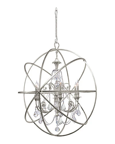 6-Light Solaris Chandelier Swarovski Strass Crystal Home 1 6-Light Solaris Chandelier Swarovski Strass Crystal Home