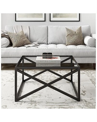 Calix Square Blackened Bronze Coffee Table Home 2 Calix Square Blackened Bronze Coffee Table Home - Image 2