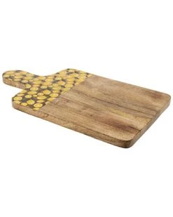 18Inlemons/Leaves Resin Cut Board