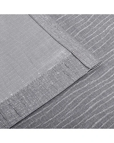 Superior Metallic Cascade Jacquard Curtain Set Home 4 Superior Metallic Cascade Jacquard Curtain Set Home - Image 4