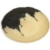 Set Of Four Gold And Black Dipped Designed 11in Dinner Plates Home