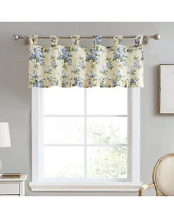 Laura Ashley Cassidy Yellow Tab Top Valance Home -Home Furnishing Store 3050996934 RLLD 3