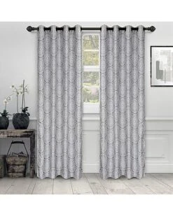 Superior Set Of 2 Eminence Jacquard Curtains Home