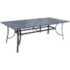 Santa Fe Large Silver Dining Table Home