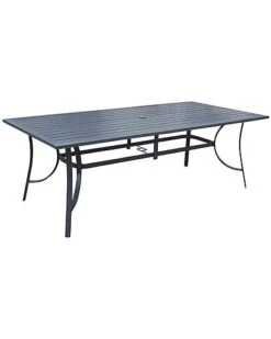 Santa Fe Large Silver Dining Table Home