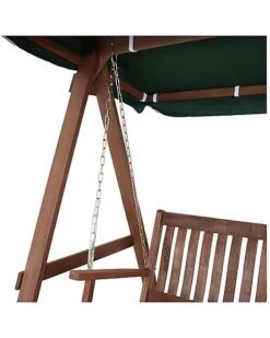 2-Person Meranti Wood Outdoor Patio Swing With Canopy Home 10 2-Person Meranti Wood Outdoor Patio Swing With Canopy Home -Home Furnishing Store 3070048037 RLLD 4