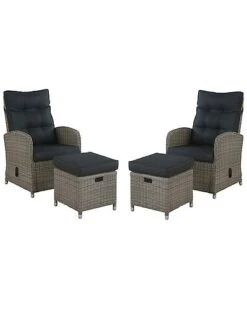 Alaterre Monaco All-Weather 4Pc Set Home