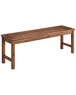 Acacia Wood Patio Bench Home