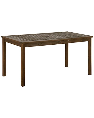 Acacia Wood Patio Outdoor Dining Table Home 1 Acacia Wood Patio Outdoor Dining Table Home