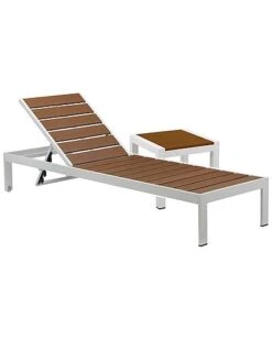 Home Indoor/Outdoor Joseph Lounger & Side Table