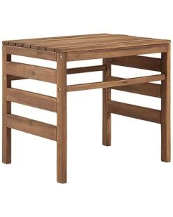 Sanibel Modular Outdoor Acacia Side Table Home