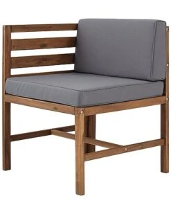 Sanibel Modular Outdoor Acacia L/R Chairs And Ottoman Home