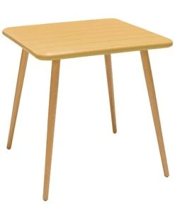 Nassau Square Outdoor Honey Eucalyptus Dining Table Home