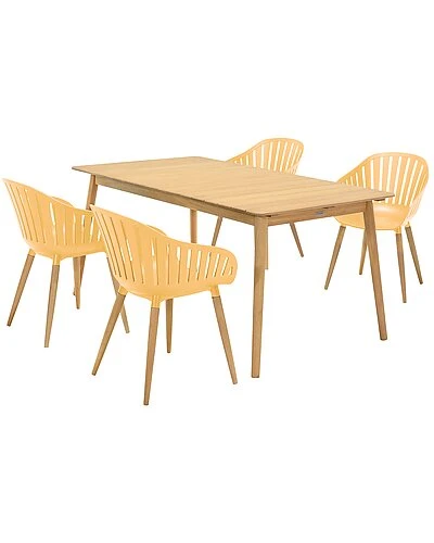 Nassau 5pc Outdoor Dining Set Home 1 Nassau 5pc Outdoor Dining Set Home