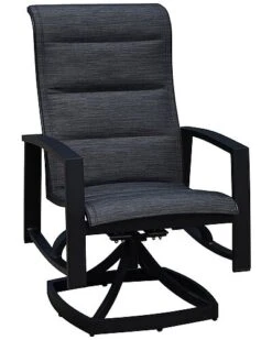 Eative Outdoor Products Courtyard Casual Santorini Black 7pc Mixed Dining Set 70in Rectangle Table Home -Home Furnishing Store 3070329239 RLLD 3