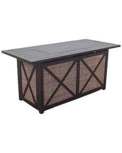 Santa Fe Rectangle Fire Pit Home