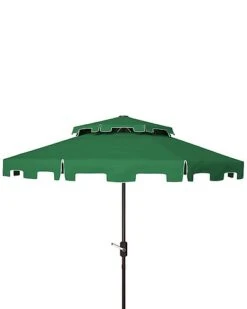 Safavieh Zimmerman 9Ft Dbletop Umbrella Home