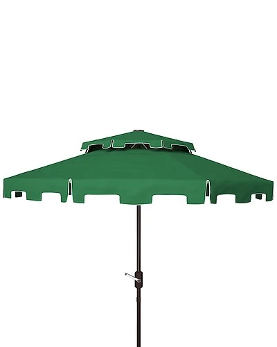 Safavieh Zimmerman 9Ft Dbletop Umbrella Home 1 Safavieh Zimmerman 9Ft Dbletop Umbrella Home
