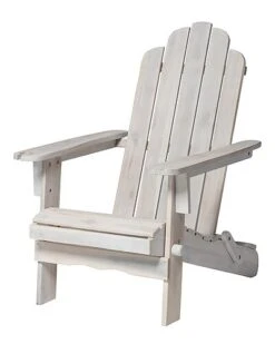 Outdoor Patio Acacia Wood Adirondack Chair Home White 8 Outdoor Patio Acacia Wood Adirondack Chair Home White -Home Furnishing Store 3070350937 RLLD white 1 1