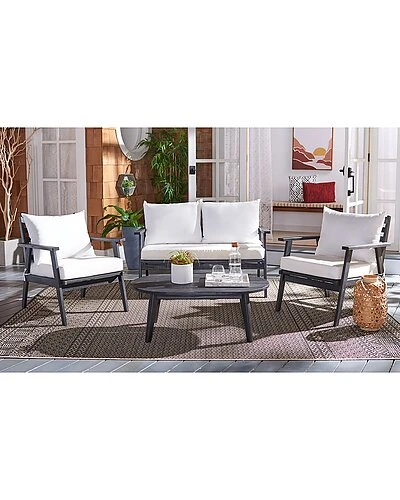 Safavieh Deacon 4pc Living Set Home 2 Safavieh Deacon 4pc Living Set Home - Image 2